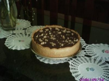 Torta de chocolate saborosa