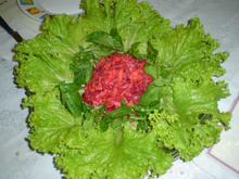 Salada crocante