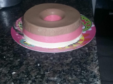 Pudim mousse napolitano