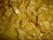 Frango ao molho de laranja