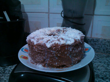 Cobertura simples para bolo