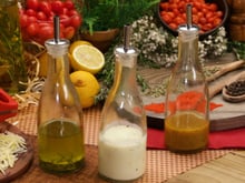 3 molhos de salada