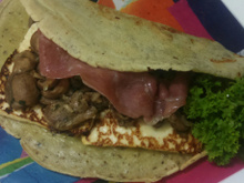 Omelete de tapioca