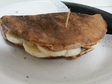 Panqueca proteica recheada (anabólica)