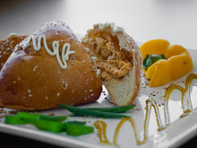 Esfihas de frango com catupiry