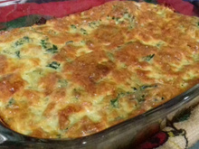 Torta de espinafre fit
