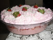 Sobremesa de morango