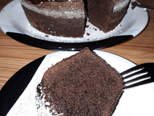 Bolo nuvem de chocolate