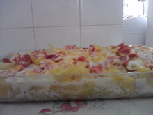 Penne ao molho branco