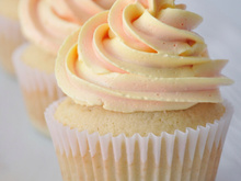 Cupcake de baunilha