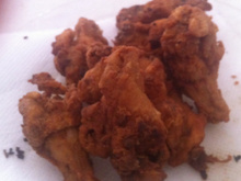 Frango crocante à milanesa