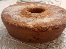 Bolo perfumado de banana e/ou maçã