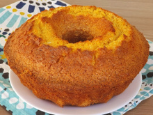 Bolo de milho sem glúten