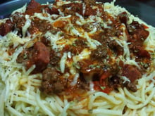 Macarrão à bolonhesa