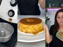 PUDIM NA AIRFRYER é a sobremesa que vai salvar a sua Páscoa: receita fácil e todo mundo ama!
