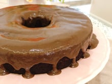 Bolo de chocolate vegano e saudável 