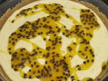 Torta mousse de maracujá