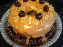 Bolo de nozes especial de Natal