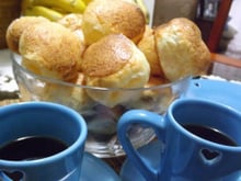 Pão de queijo de liquidificador
