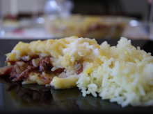 Escondidinho de carne seca