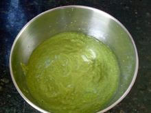 Molho pesto com rúcula
