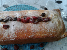 Bolo de blueberry