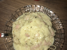 Talharim ao molho branco