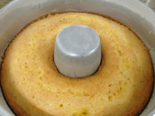 Bolo de Fubá com Milho