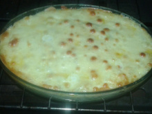 Bacalhau com purê de batata maravilhoso