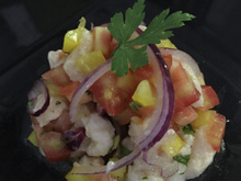 Ceviche de robalo