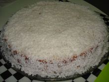 Bolo toalha felpuda chique da Neneli