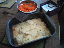 Bife especial de forno