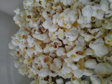 Pipoca doce no microondas