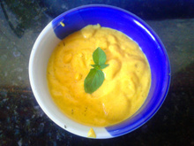 Creme de batata simples