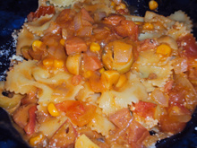 Macarrão com molho diferente