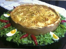 Torta salgada de frango