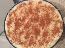 Arroz doce com leite de coco