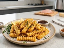 Thiago Ribeiro, chef de cozinha: "Só 3 ingredientes e tchanann, stick de frango proteico! Perfeito pra matar a vontade de salgadinho sem sair do foco"