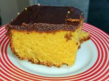 Bolo de cenoura mega fofinho
