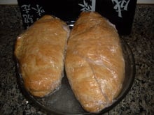 Pão caseiro fácil de baixa caloria