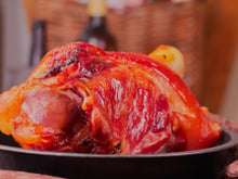 Pernil suíno inteiro (no forno convencional)