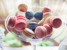 Macarons au chocolat