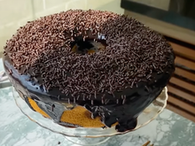 Testei fazer bolo de cenoura sem ovo e a receita funcionou, ficou muito mais fofinho do que imaginei