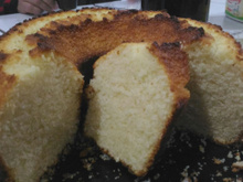 Bolo de arroz (rápido e simples)