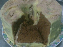 Bolo de chocolate branco