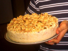 Torta de maracujá diet