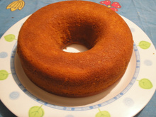 Bolo de fubá delicioso