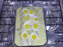 Filé de peixe especial com molho branco