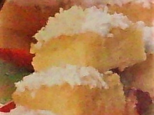 Bolo de coco aveludado