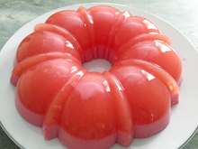 Gelatina com leite condensado